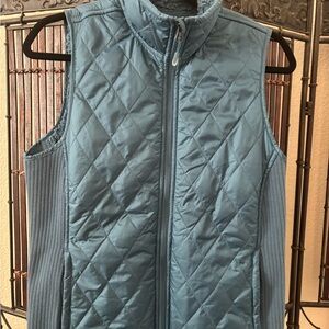 L.L. Bean Blue Quilted Vest